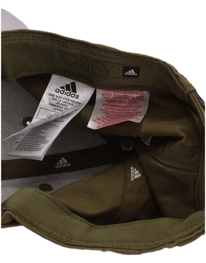 NIKE Boys Graphic Baseball Cap One Size Khaki Polyester Sports