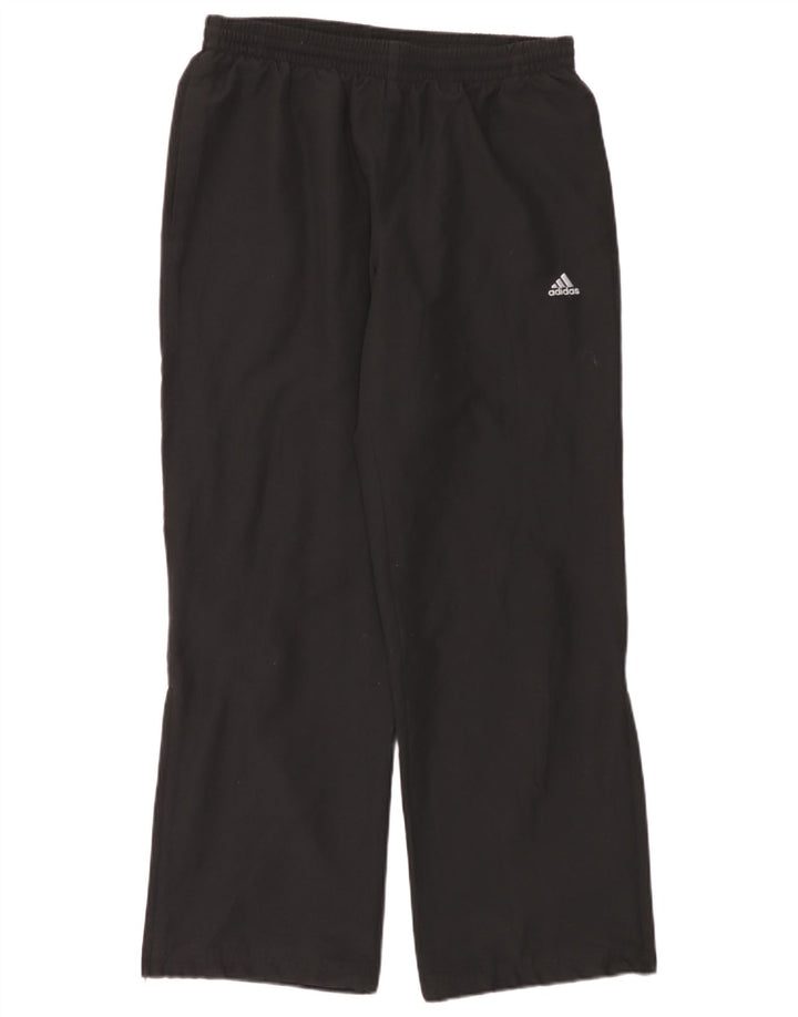 Adidas Mens Clima 365 Tracksuit Trousers Medium  Black Polyester