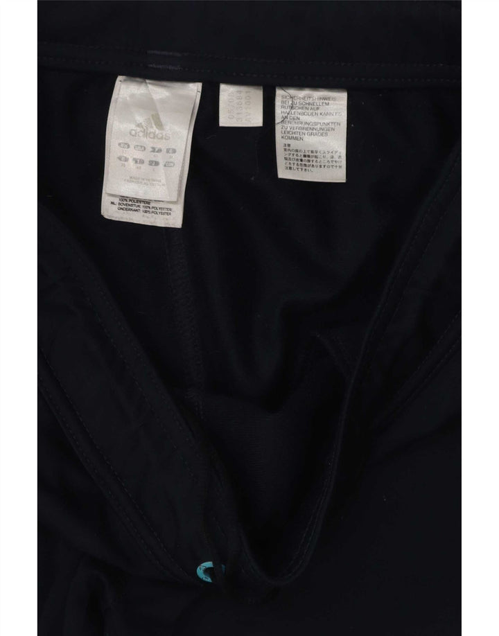 Adidas Womens Tracksuit Trousers UK 12 Medium Navy Blue Polyester