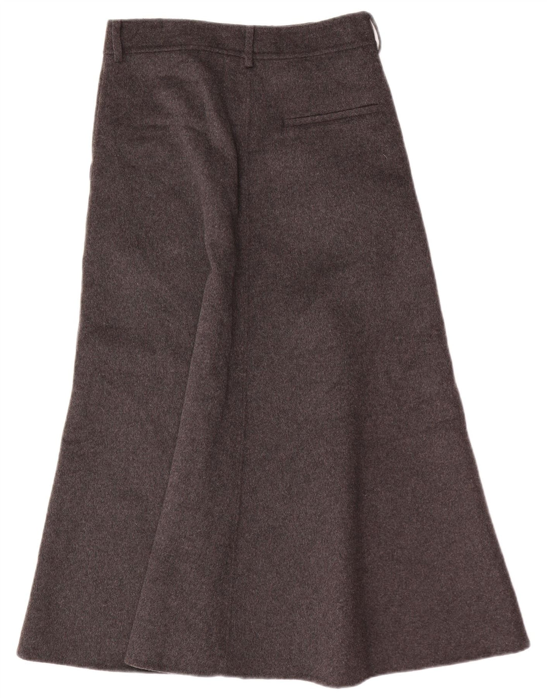Zara Womens Maxi A-Line Skirt Small W28 Grey Wool