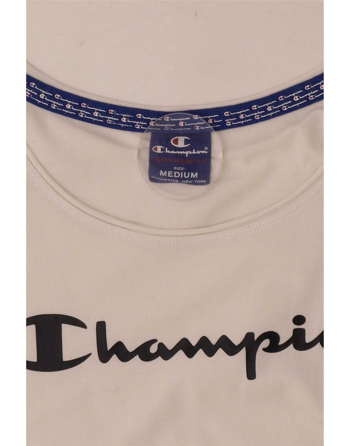 Champion Boys Regular Graphic T-Shirt Top 9-10 Years Medium White