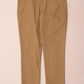 Dickies Mens Slim Fit Chino Trousers W36 L32 Beige Polyester