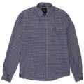 Guess Mens Slim Fit Shirt Medium Blue Gingham