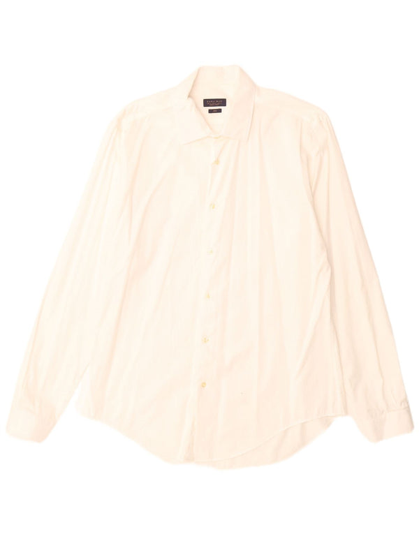 Zara Mens Slim Shirt XL White