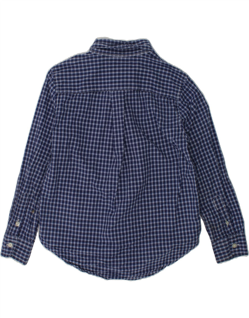 RALPH LAUREN Boys Shirt 5-6 Years Blue Check Cotton | Vintage Ralph Lauren | Thrift | Second-Hand Ralph Lauren | Used Clothing | Messina Hembry 