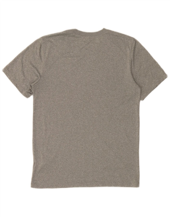 Nike Mens Dri Fit T-Shirt Top Small Grey Flecked Polyester