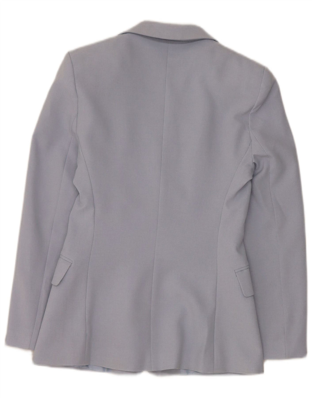 Marks & Spencer Womens 2 Button Blazer Jacket UK 10 Small Blue