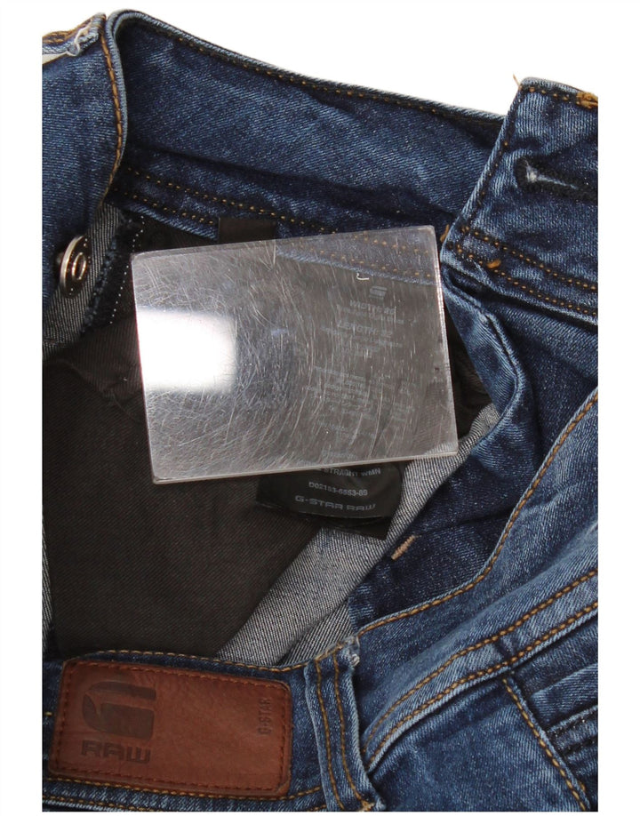 G-Star Womens Slim Jeans W28 L32 Navy Blue Cotton