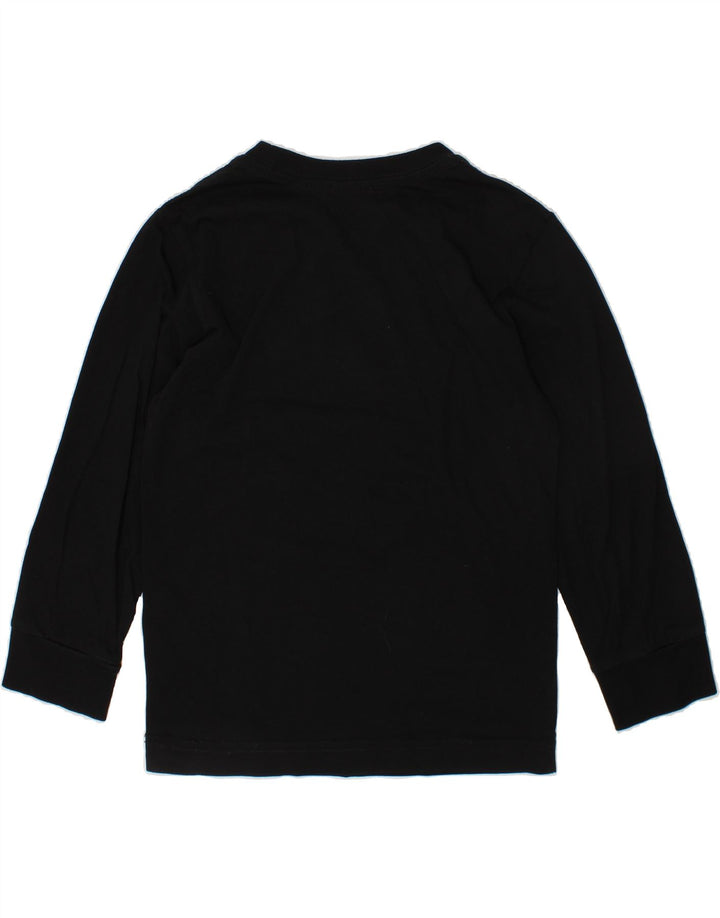 DIESEL Boys Graphic Top Long Sleeve 5-6 Years Small Black Cotton Vintage Diesel and Second-Hand Diesel from Messina Hembry 