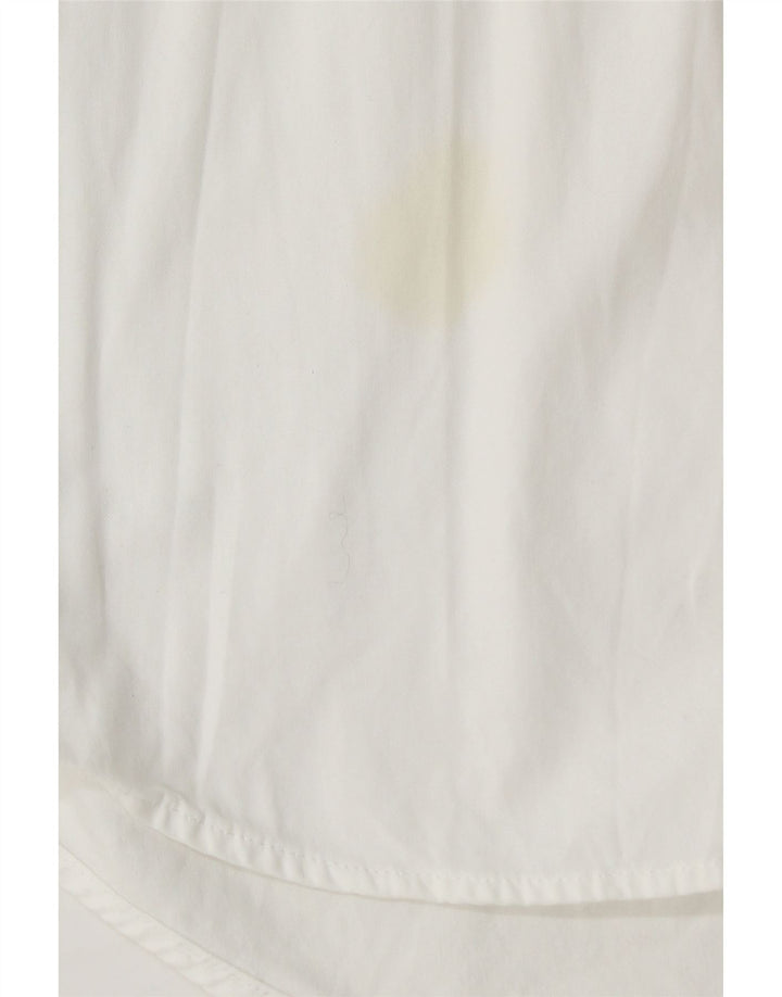 Tommy Hilfiger Mens Slim Fit Shirt Large White Cotton