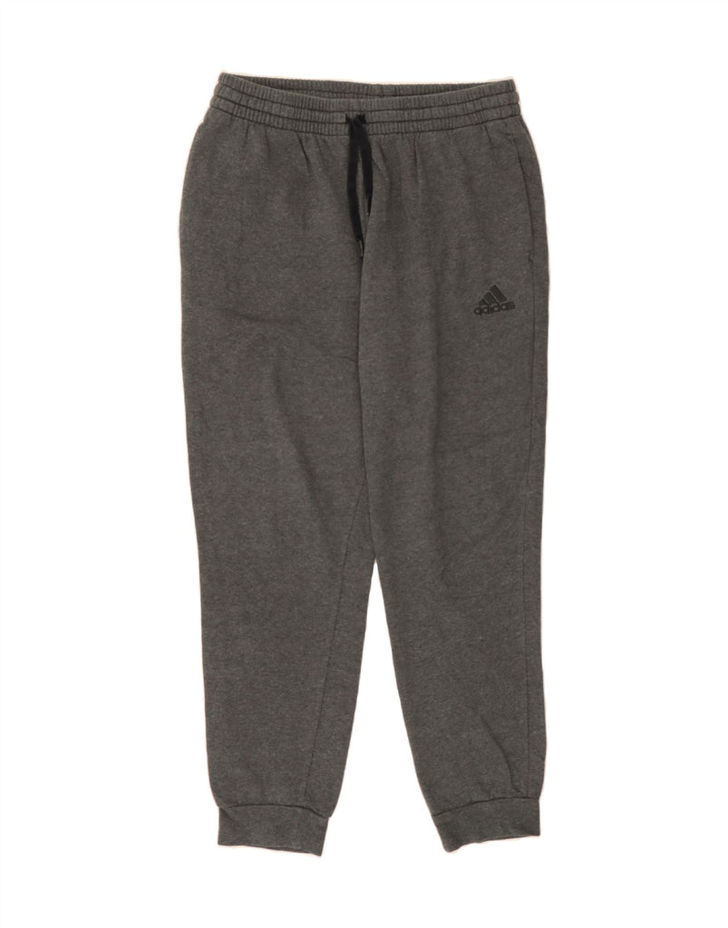 ADIDAS Mens Tracksuit Trousers Joggers Large  Grey Cotton Vintage Adidas and Second-Hand Adidas from Messina Hembry 