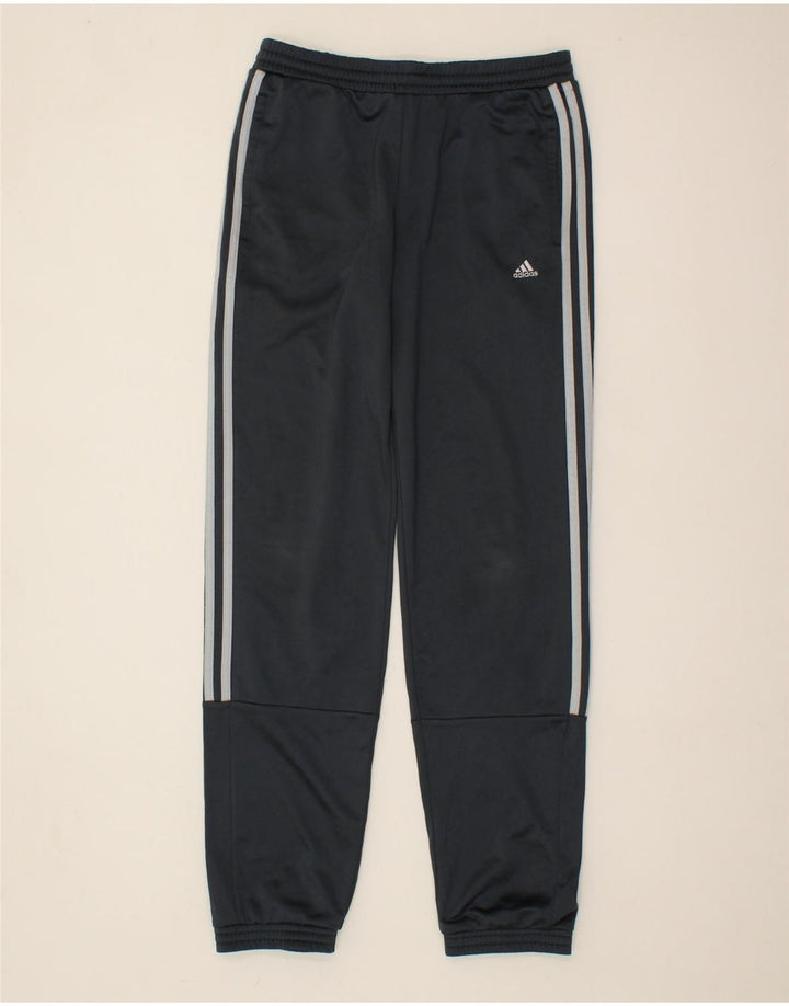 ADIDAS Boys Tracksuit Trousers Joggers 13-14 Years  Grey Polyester Vintage Adidas and Second-Hand Adidas from Messina Hembry 