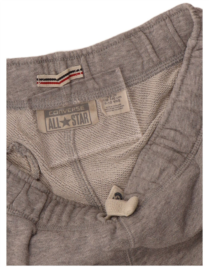 CONVERSE Boys All Star Sport Shorts 8-9 Years  Grey Cotton