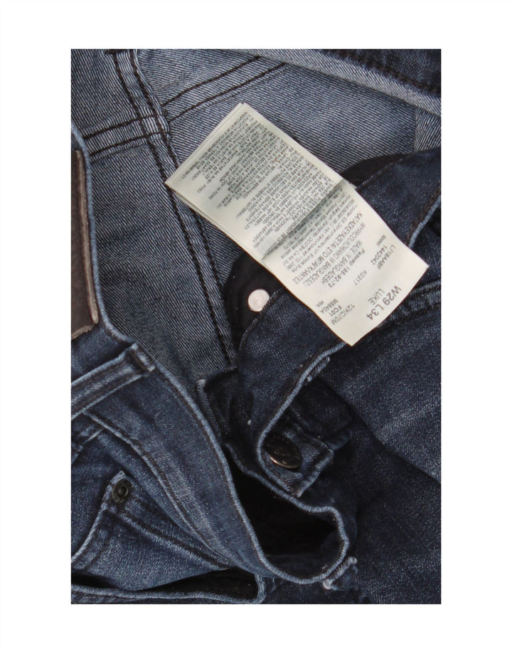 LEE Womens Luke Slim Jeans W29 L34 Blue Cotton Vintage Lee and Second-Hand Lee from Messina Hembry 