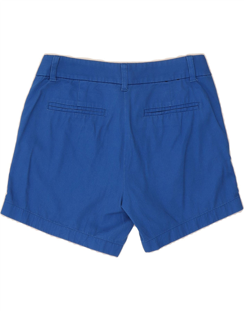 J. CREW Womens Chino Shorts US 4 Small W28 Blue Cotton Vintage J. Crew and Second-Hand J. Crew from Messina Hembry 