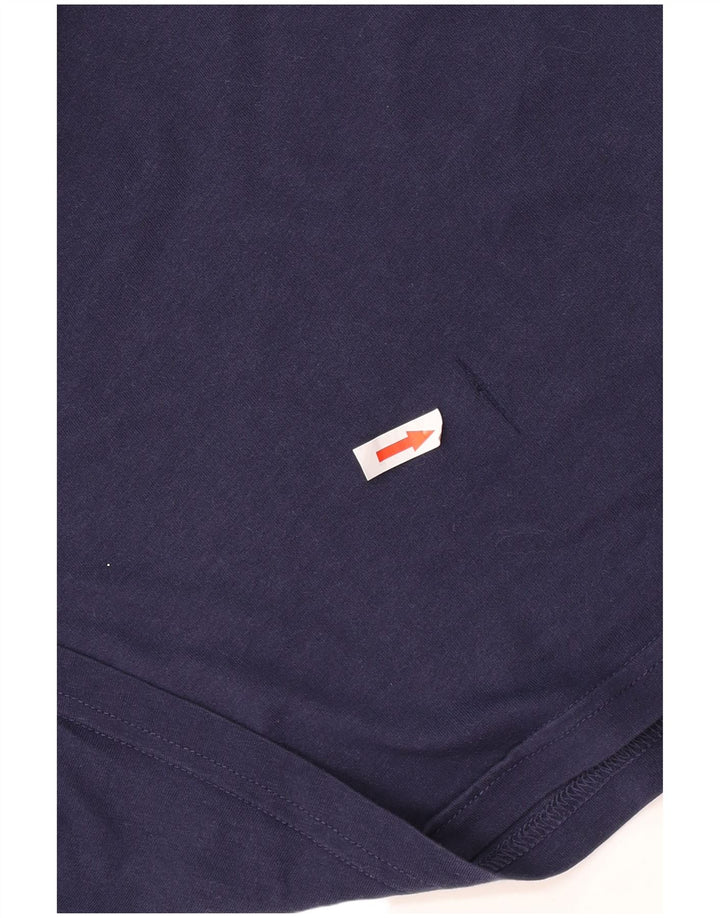 Puma Mens Graphic T-Shirt Top Large Navy Blue