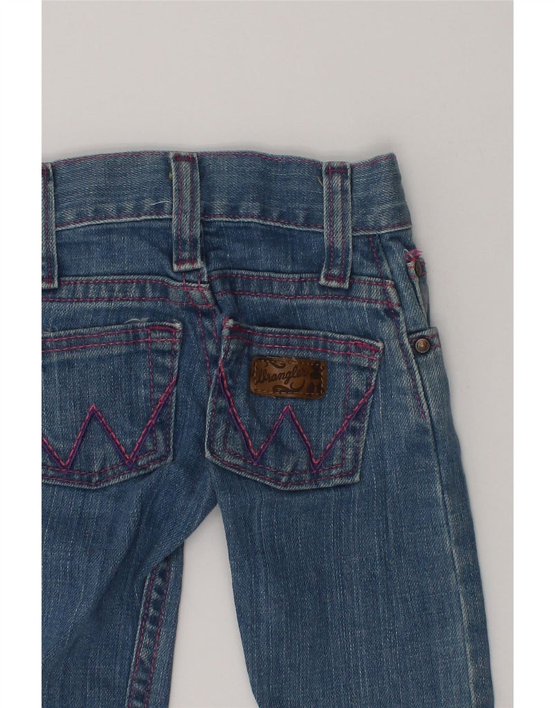 WRANGLER Baby Girls Straight Jeans 0-3 Months W16 L9  Blue Cotton | Vintage Wrangler | Thrift | Second-Hand Wrangler | Used Clothing | Messina Hembry 