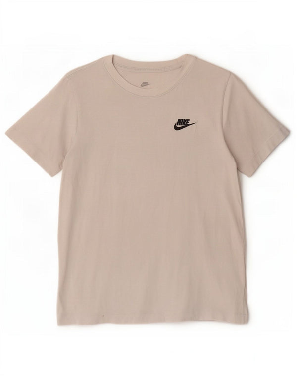 Nike Boys T-Shirt Top 12-13 Years Large White Cotton
