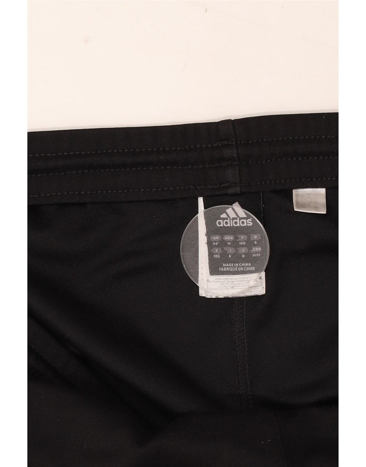 Adidas Mens Climalite Graphic Tracksuit Trousers Large  Black Polyester
