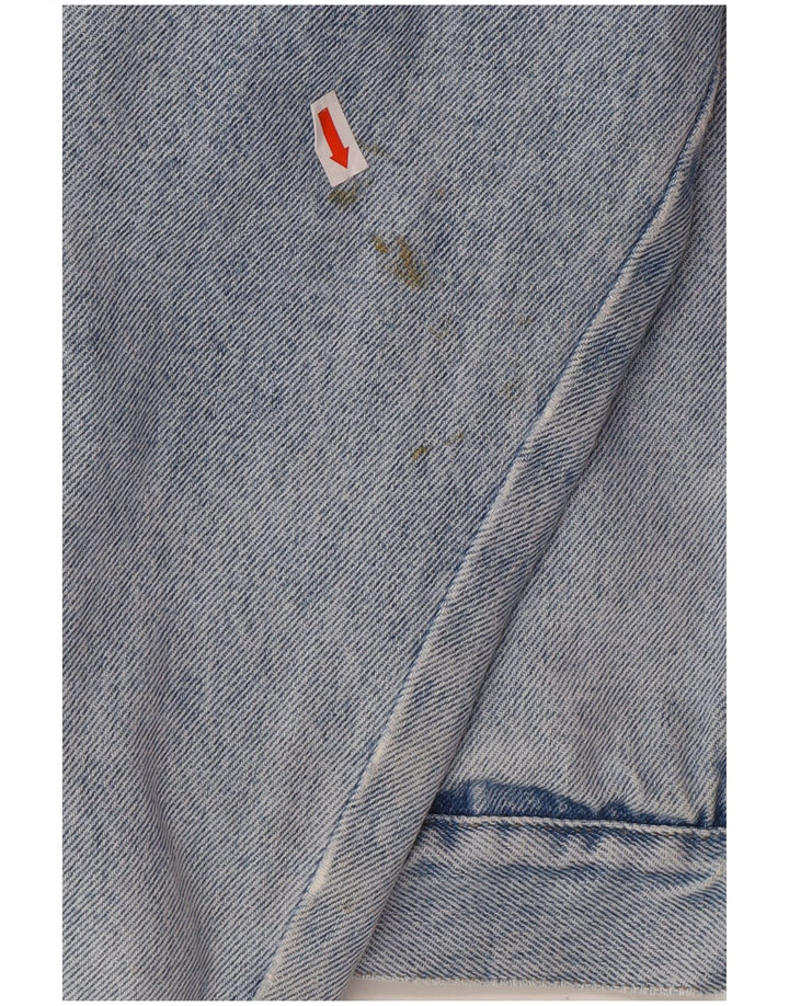 CARRERA Mens Denim Jacket UK 40 Large Blue