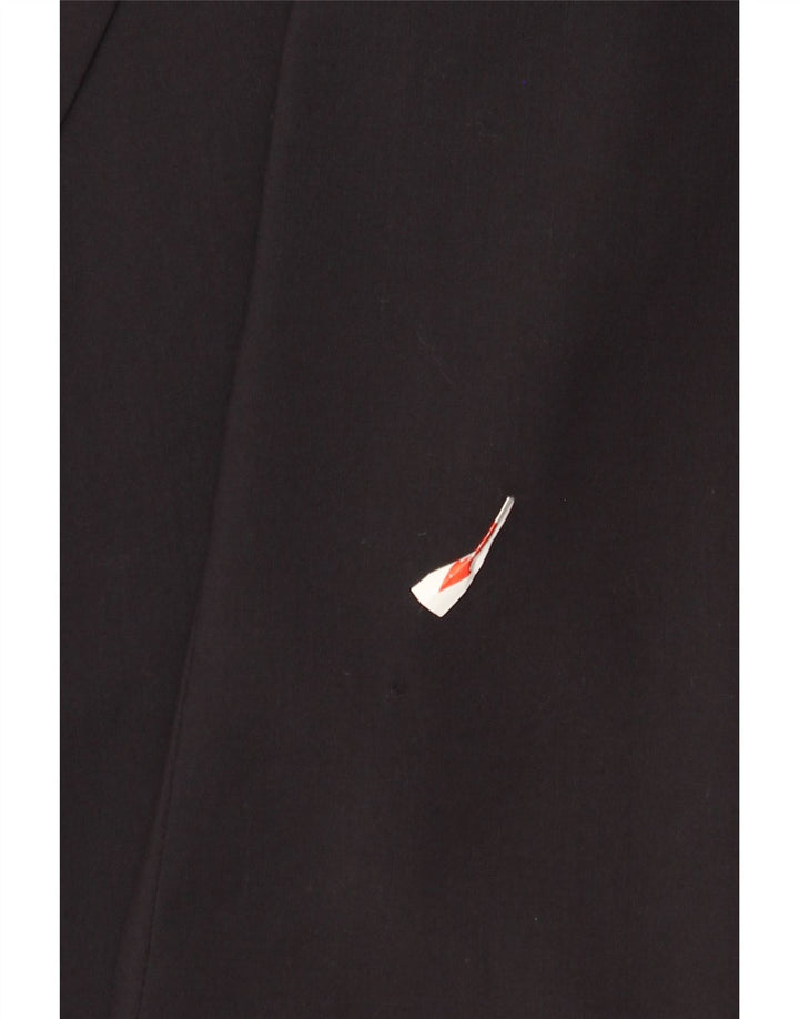 Hugo Boss Mens 2 Button Blazer Jacket EU 54 2XL Black Wool