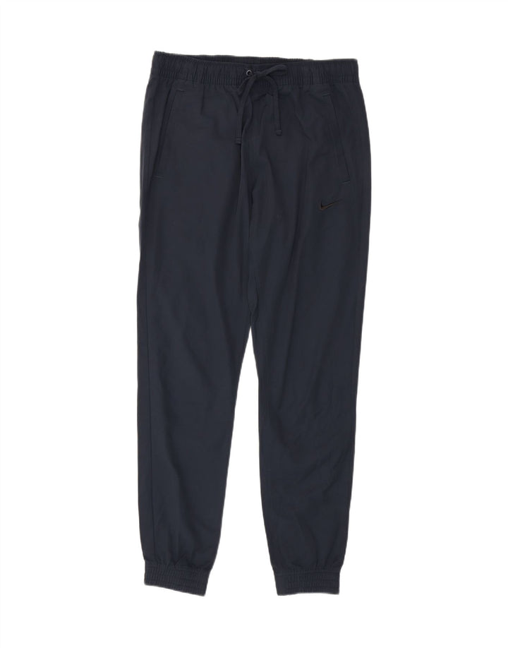 Nike Mens Tracksuit Trousers Joggers Medium  Navy Blue Cotton
