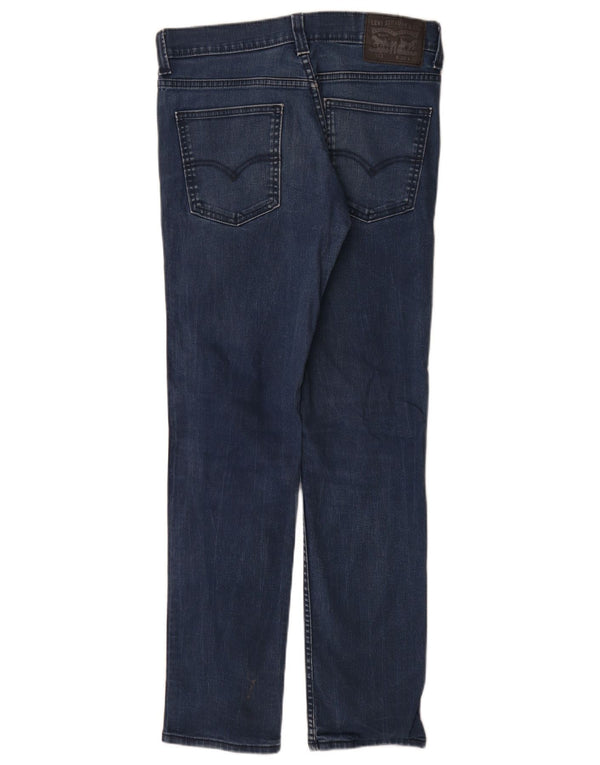 Levi's Mens Slim Jeans W30 L30 Blue Cotton