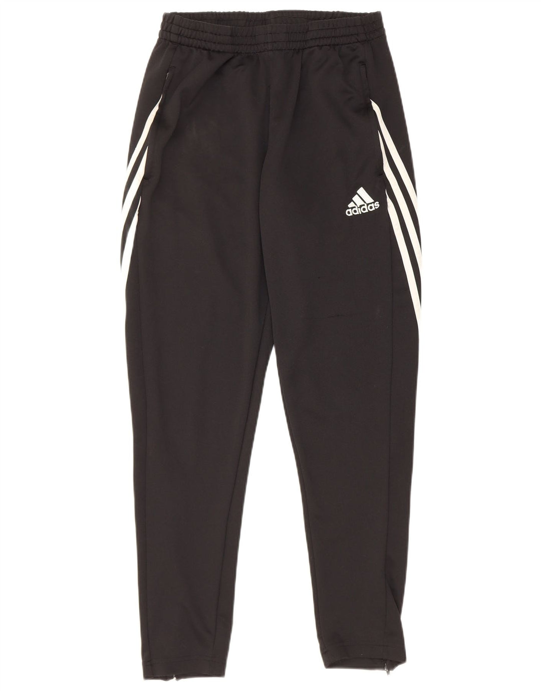 Adidas Womens Climalite Tracksuit Trousers UK 12 Medium Black Colourblock