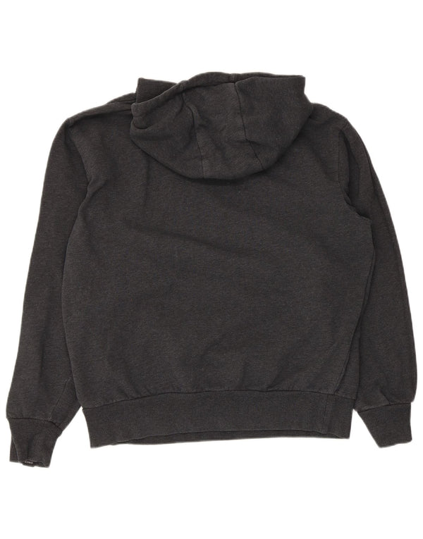 Ellesse Womens Graphic Hoodie Jumper UK 18 XL Grey Cotton