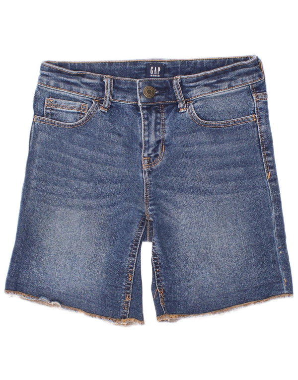 Gap Boys Denim Shorts 9-10 Years W24 Blue Cotton