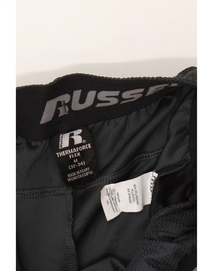 RUSSELL ATHLETIC Mens Dri-Power Tracksuit Trousers Medium  Grey