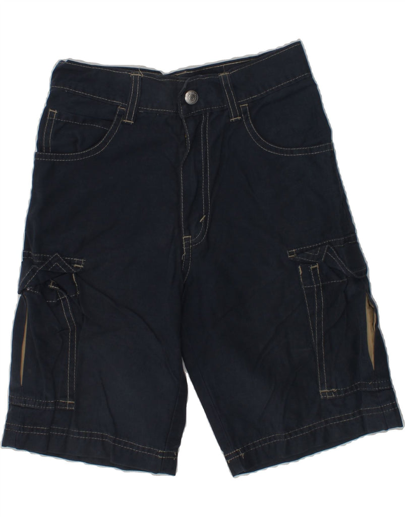 LEVI'S Boys Cargo Shorts 6-7 Years W22  Navy Blue Cotton | Vintage Levi's | Thrift | Second-Hand Levi's | Used Clothing | Messina Hembry 