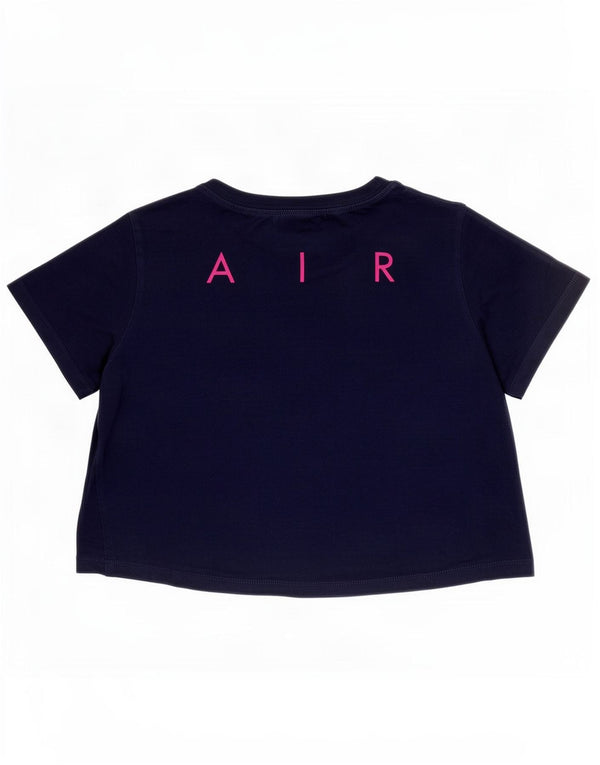 Nike Girls Graphic T-Shirt Top 10-11 Years Medium Navy Blue