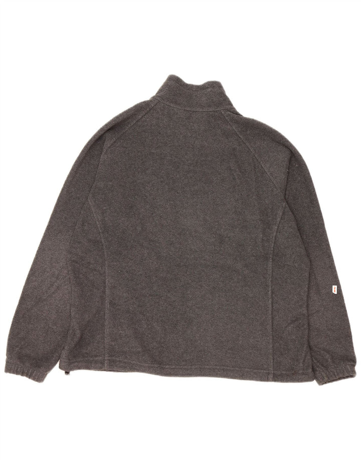 Columbia Mens Fleece Jacket UK 42 XL Grey Polyester