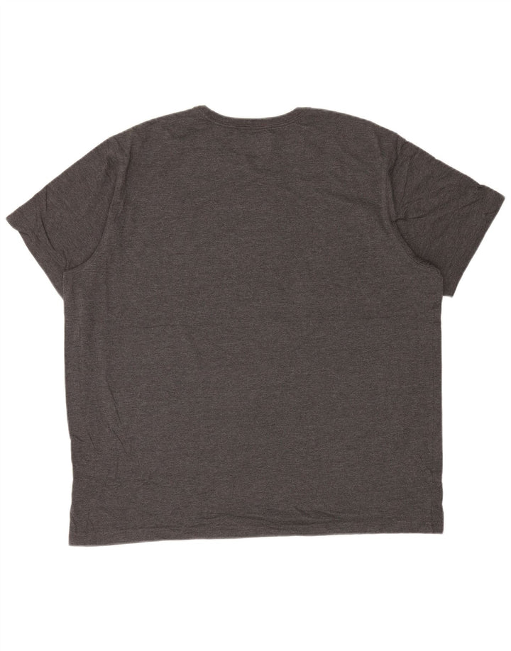 EDDIE BAUER Mens Graphic T-Shirt Top XL Grey Cotton