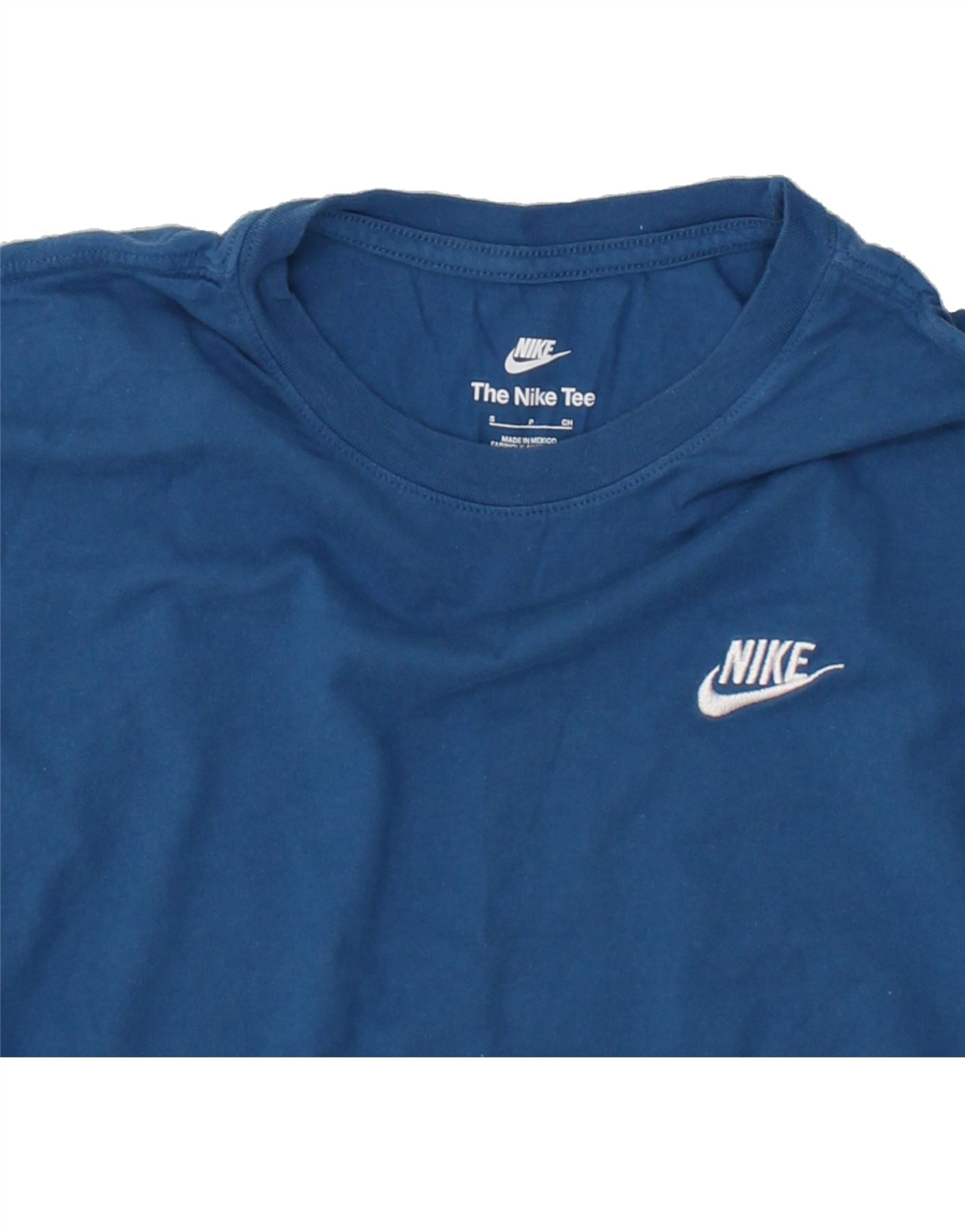 blue vintage nike t shirt