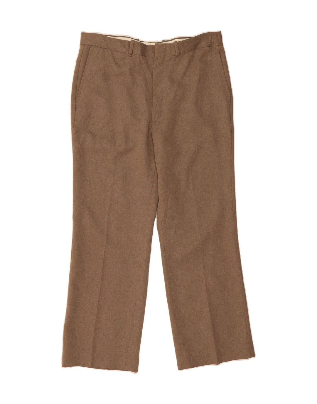 FARAH Mens Straight Chino Trousers W38 L30 Brown Vintage Farah and Second-Hand Farah from Messina Hembry 
