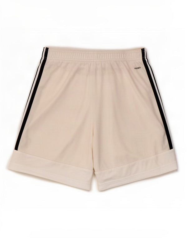 Adidas Mens Aeroready Sport Shorts Large White Polyester