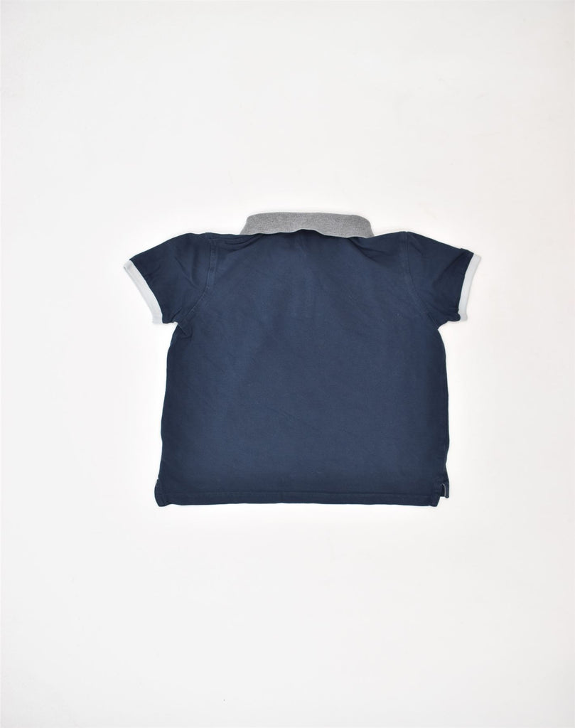 SUN68 Boys Polo Shirt 5-6 Years Navy Blue Cotton | Vintage | Thrift | Second-Hand | Used Clothing | Messina Hembry 