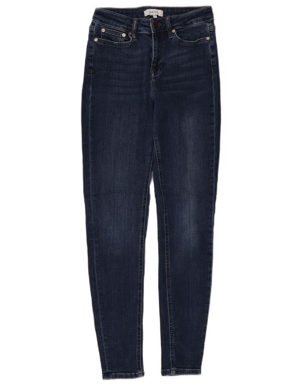 Reiss Womens Skinny Jeans W28 L29 Blue Cotton