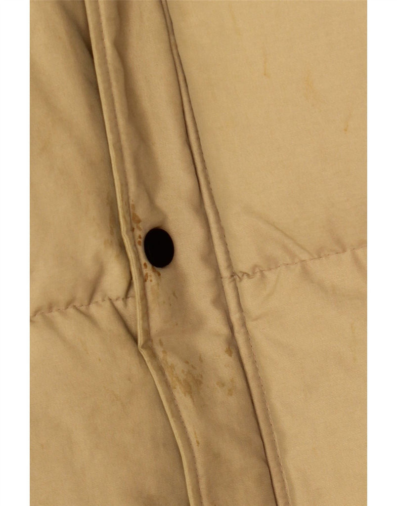 LEVI'S Mens Padded Jacket UK 38 Medium Beige Nylon Vintage Levi's and Second-Hand Levi's from Messina Hembry 