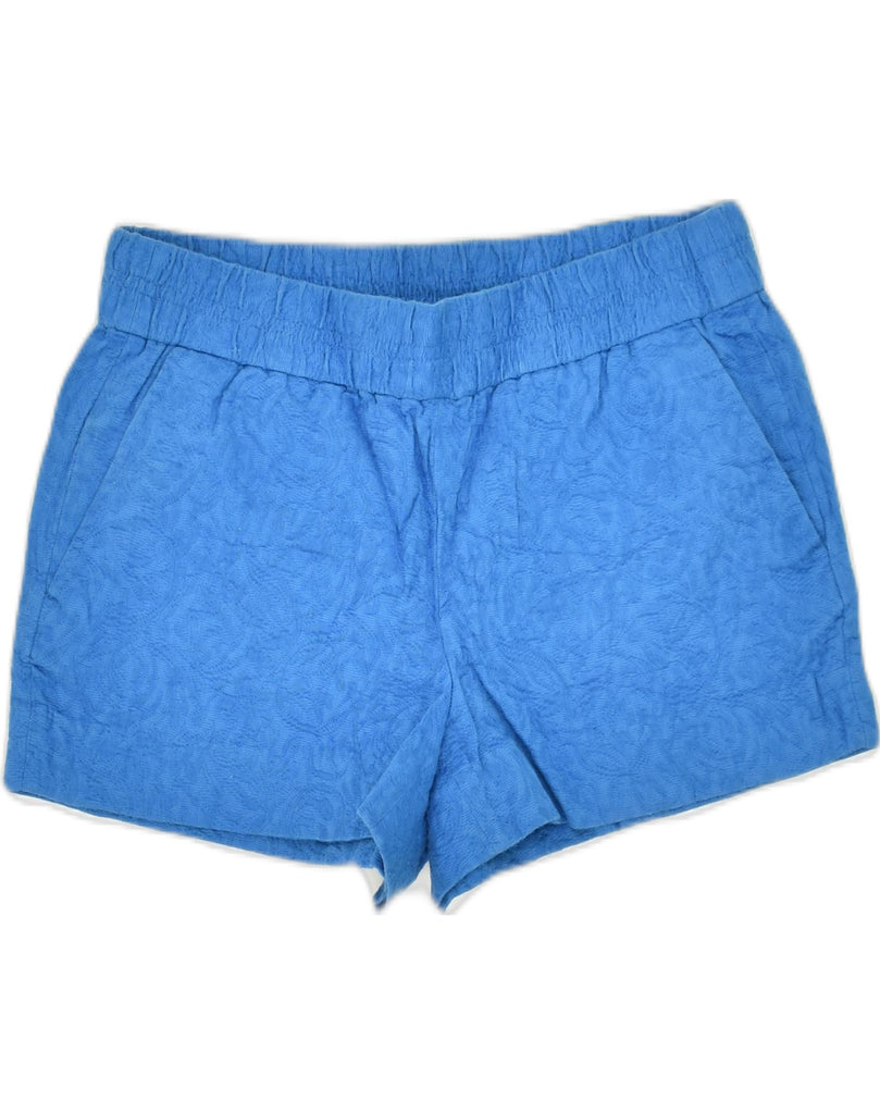 J. CREW Womens Chino Shorts US 2 XS W30 Blue Cotton | Vintage J. Crew | Thrift | Second-Hand J. Crew | Used Clothing | Messina Hembry 