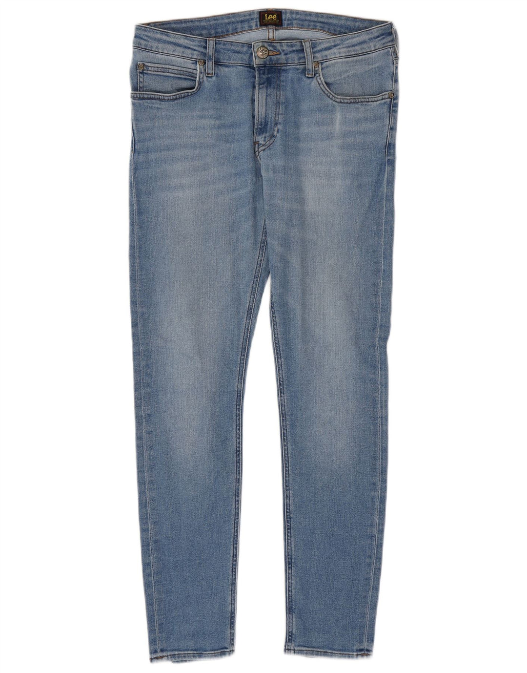 Lee Womens Malone Skinny Jeans W32 L30 Blue Cotton