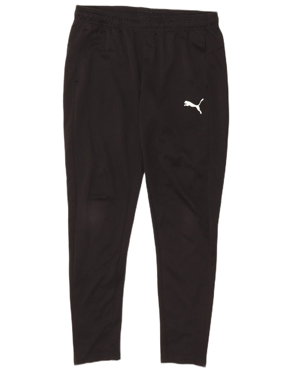 Puma Mens Tracksuit Trousers Large Black Polyester