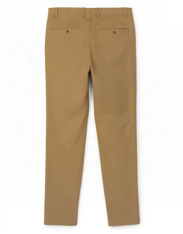Gap Mens Skinny Chino Trousers W34 L32 Beige Cotton