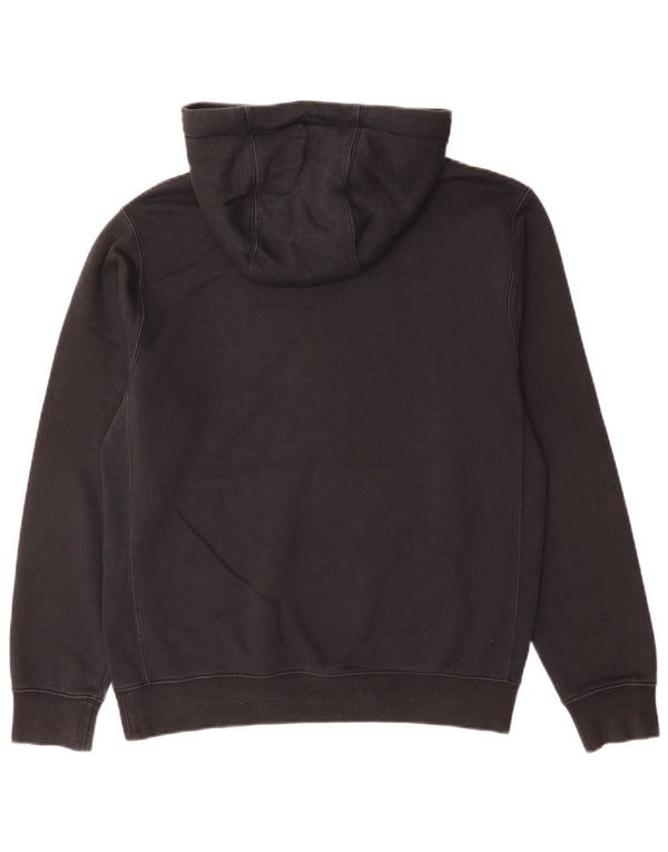 Nike Mens Hoodie Jumper Small Black Cotton