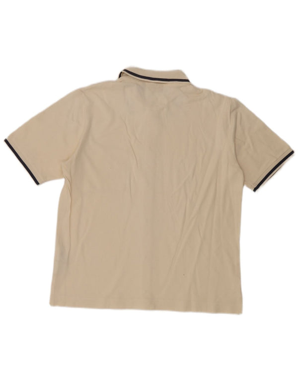 Diadora Mens Short Sleeve Shirt Medium White Cotton