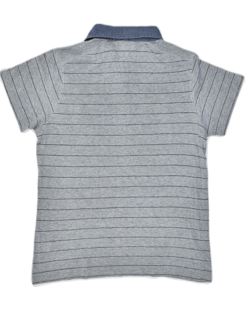 KAPPA Mens Polo Shirt Medium Grey Cotton | Vintage | Thrift | Second-Hand | Used Clothing | Messina Hembry 