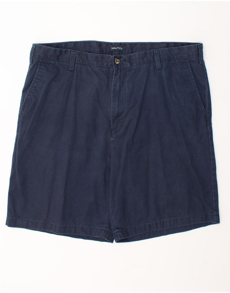 NAUTICA Mens Chino Shorts W40 XL Navy Blue Cotton Vintage Nautica and Second-Hand Nautica from Messina Hembry 