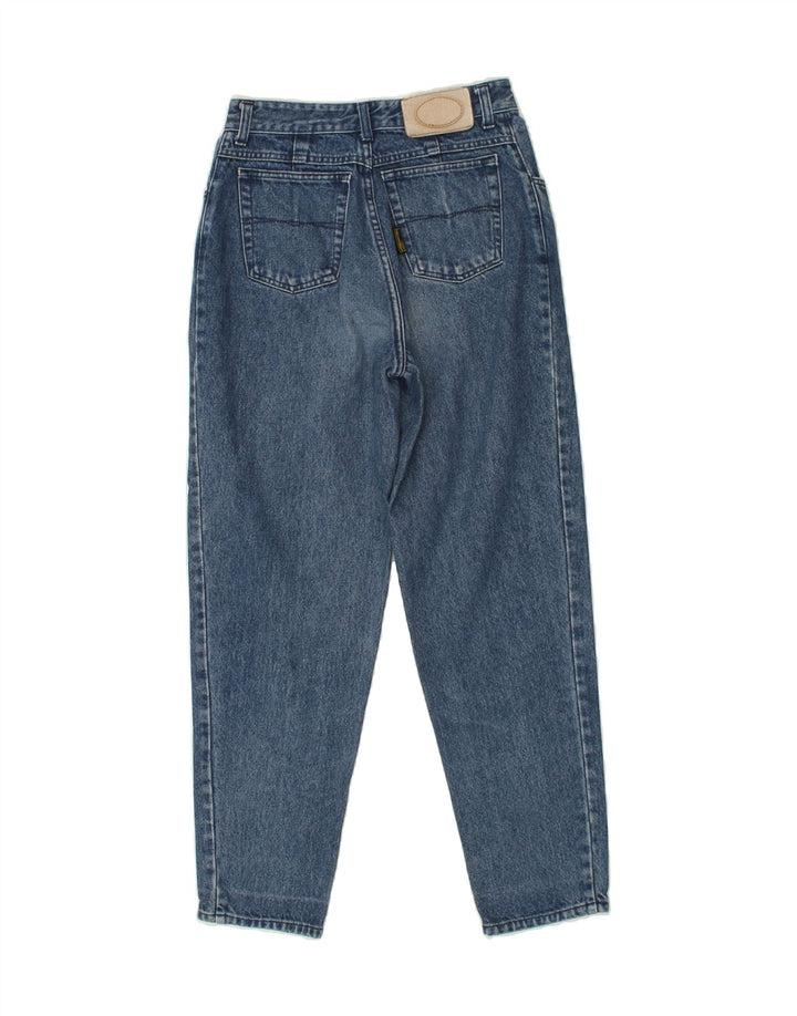 TRUSSARDI Womens Tapered Jeans W28 L30  Blue Cotton Vintage Trussardi and Second-Hand Trussardi from Messina Hembry 